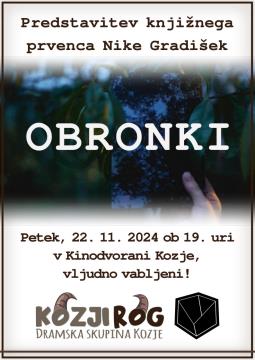 vabilo obronki kozje